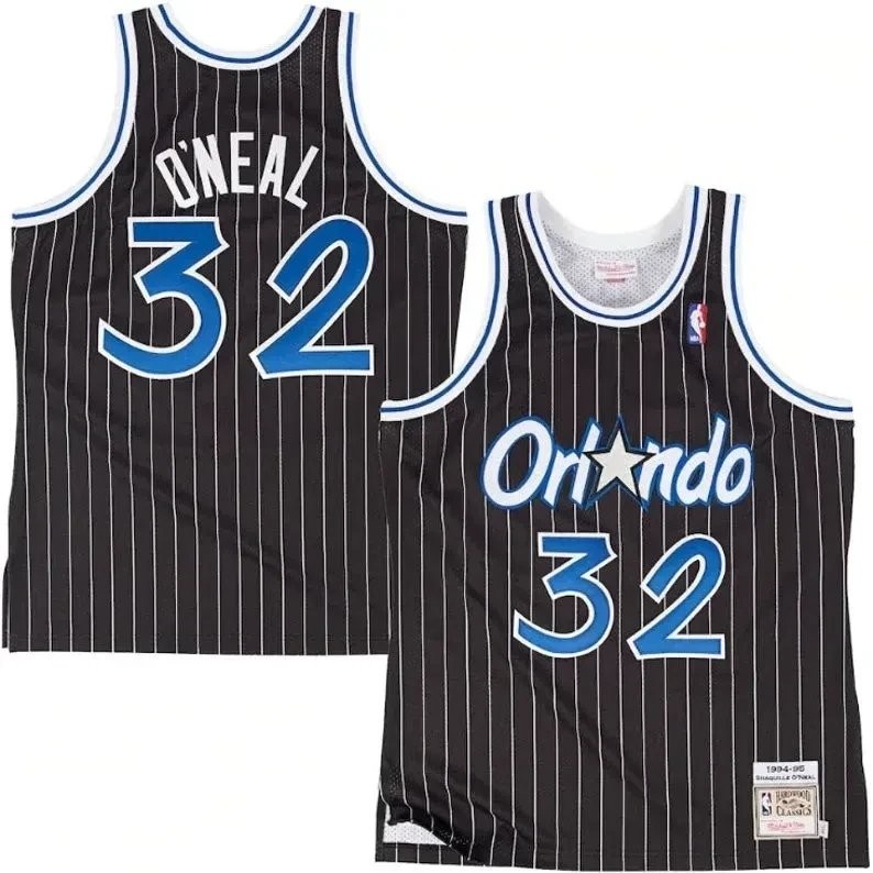 Men Orlando Magic Shaquille O'Neal 32 Multicolor Jersey 100% Polyester S-3XL