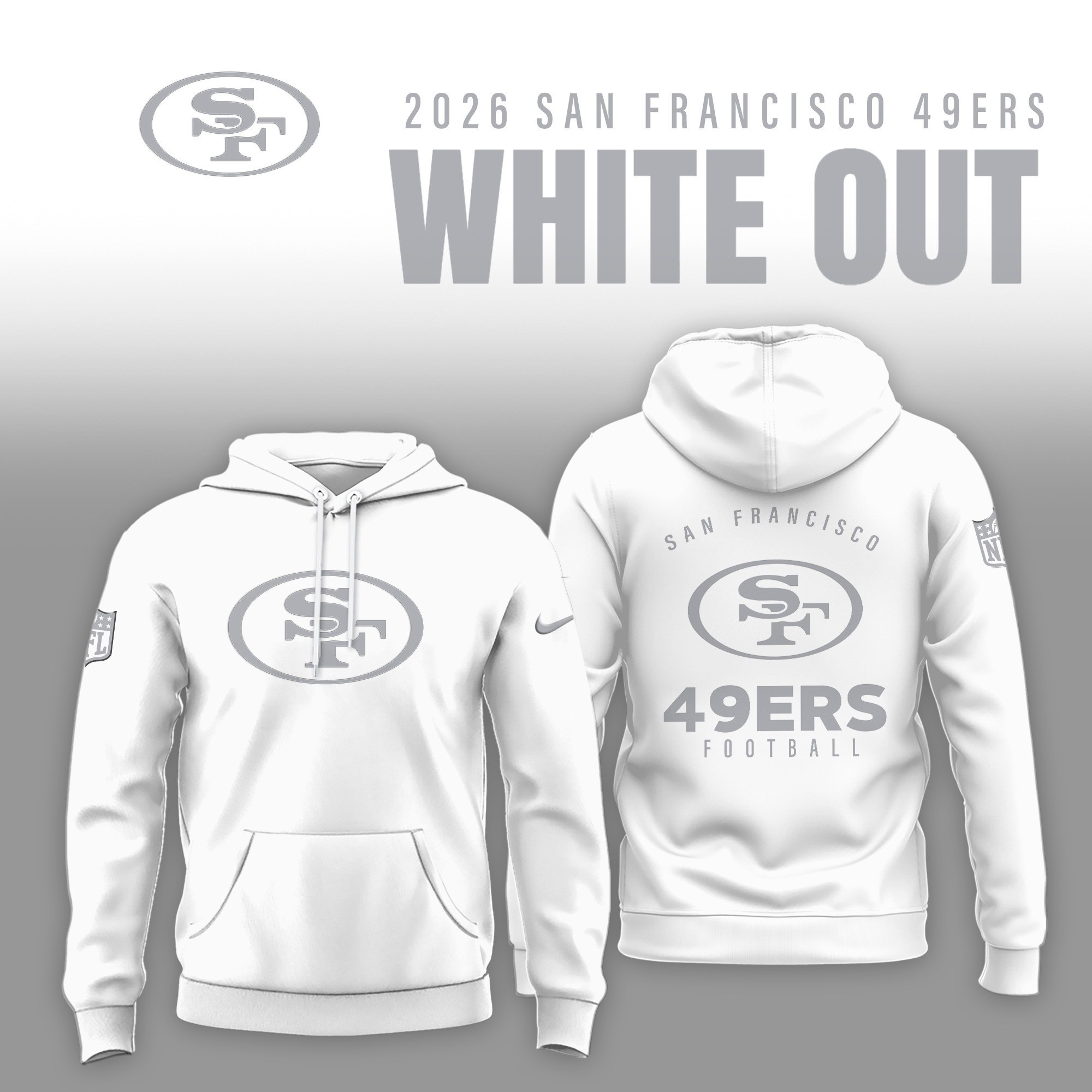Musemora - Men's San Francisco 49ers Hoodie - Football