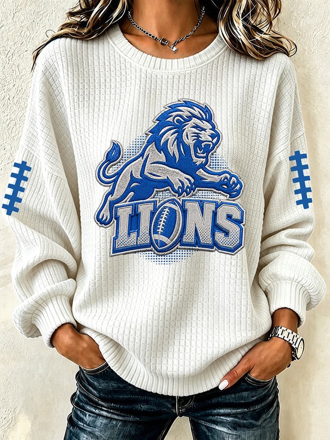 Musemora - Women's Detroit Lions Sweatshirt - Football