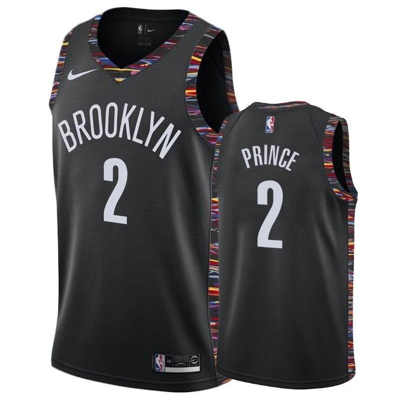 Men's Brooklyn Nets Taurean Prince City Edition Basketball Jersey Multicolor