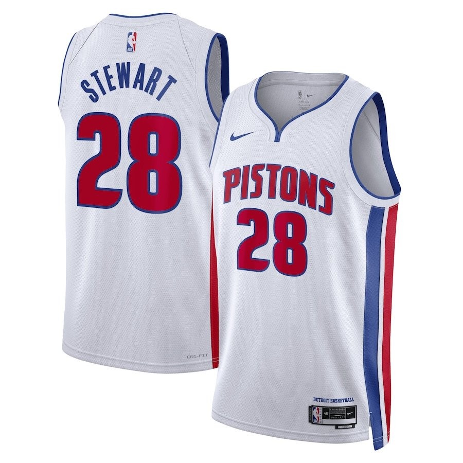 Isaiah Stewart 28 Detroit Pistons Unisex Swingman Jersey Association Edition White