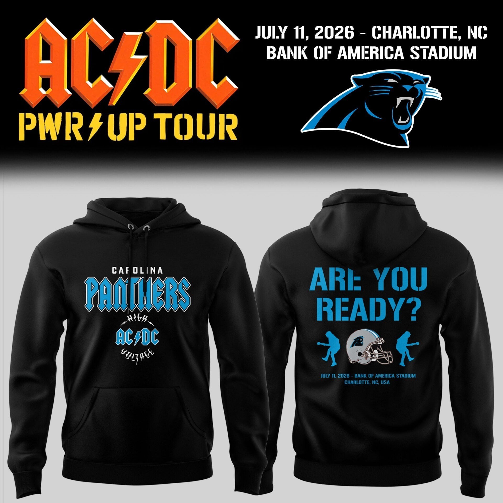 Musemora - Unisex Carolina Panthers Hoodie