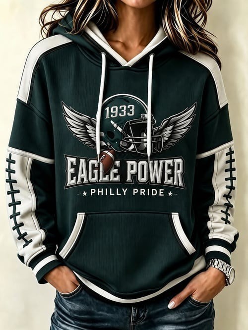 Musemora - Unisex Philadelphia Eagles Hoodie - Football