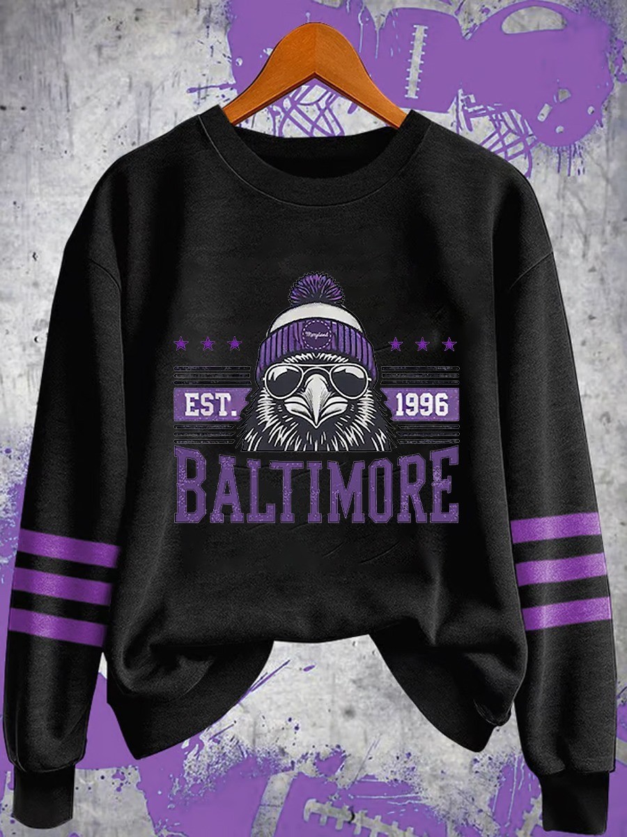 Musemora - Unisex Baltimore Ravens Sweatshirt - Football