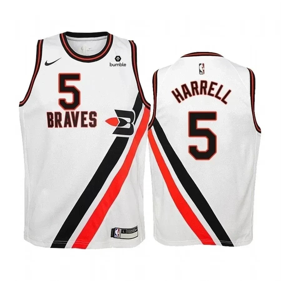 Youth Montrezl Harrell Los Angeles Clippers Hardwood Classics Jersey White