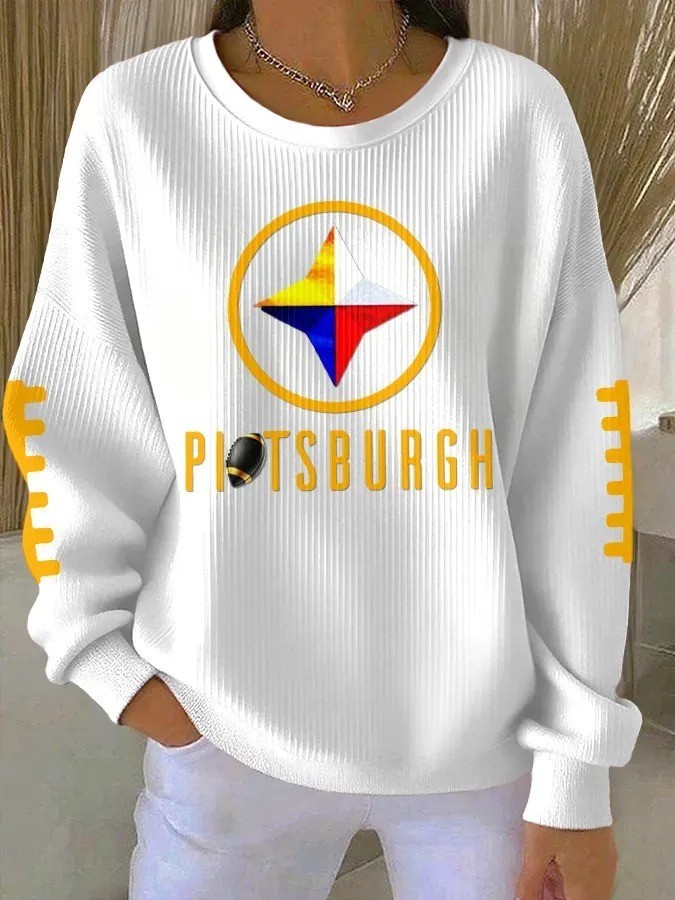 Musemora - Women's Pittsburgh Steelers Sweatshirt - Football