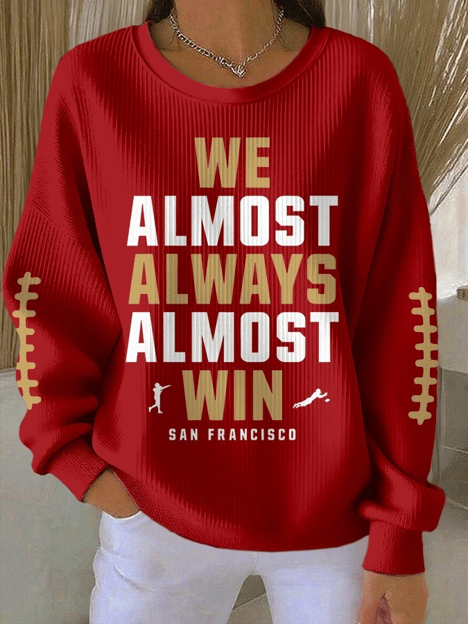 Musemora - Unisex San Francisco 49ers Sweatshirt - Football