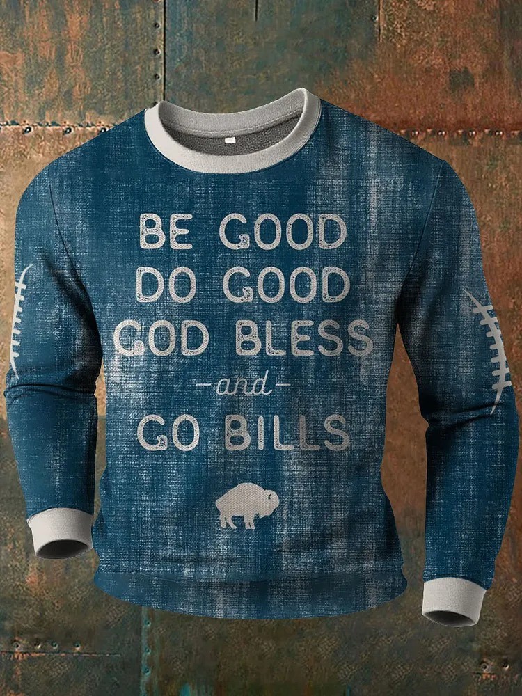 Musemora - Men's Buffalo Bills Long Sleeve Shirt