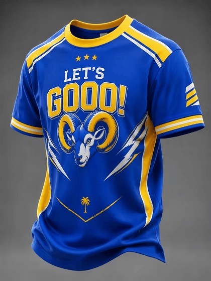 Musemora - Unisex Los Angeles Rams T-Shirt