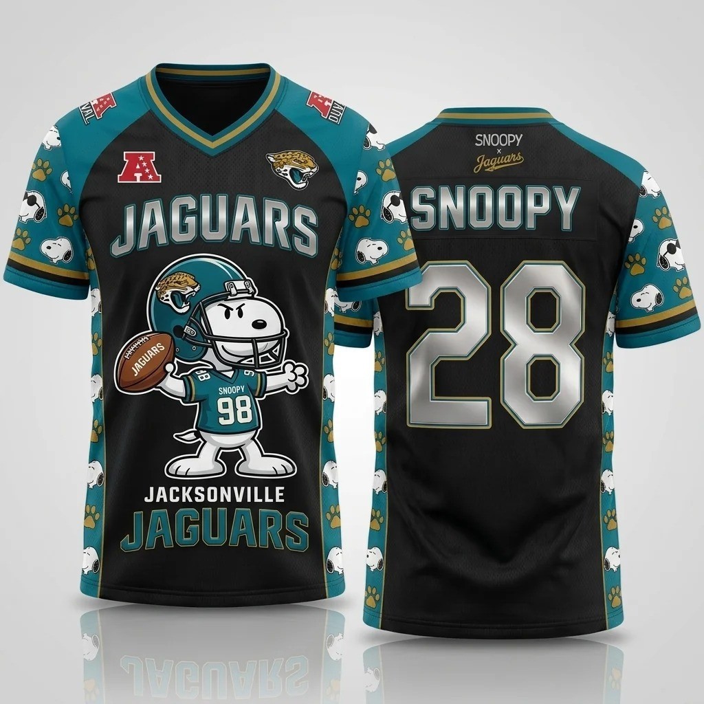 Musemora - Unisex Jacksonville Jaguars Jersey - Football