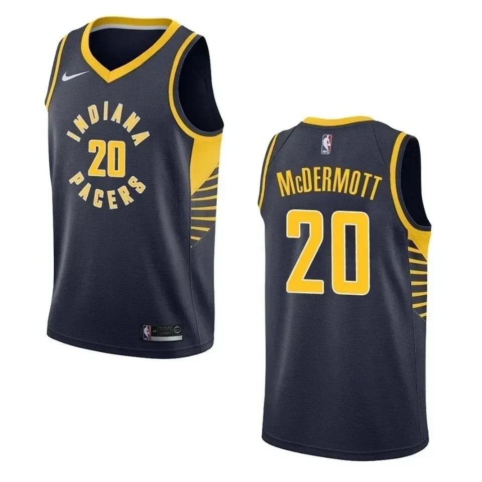 Men's Indiana Pacers Doug McDermott #20 Icon Swingman Jersey Navy