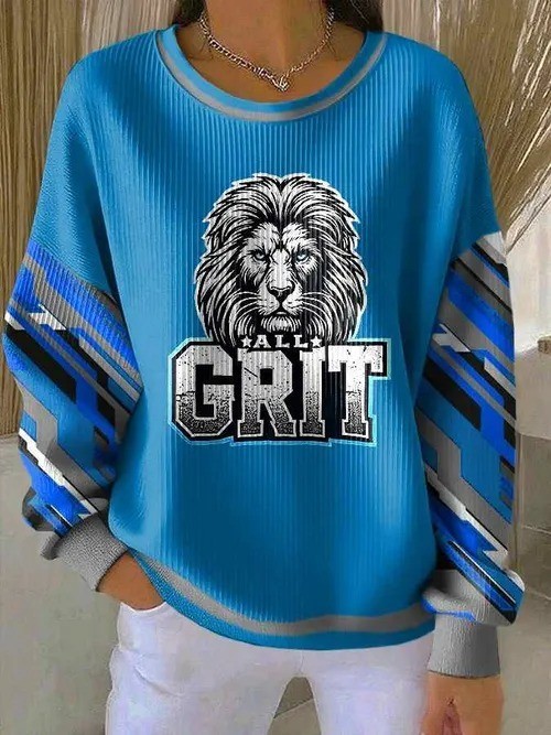 Musemora - Women's Detroit Lions Sweatshirt - Football