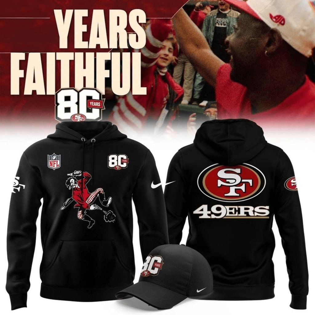 Musemora - Unisex San Francisco 49ers Hoodie - Football