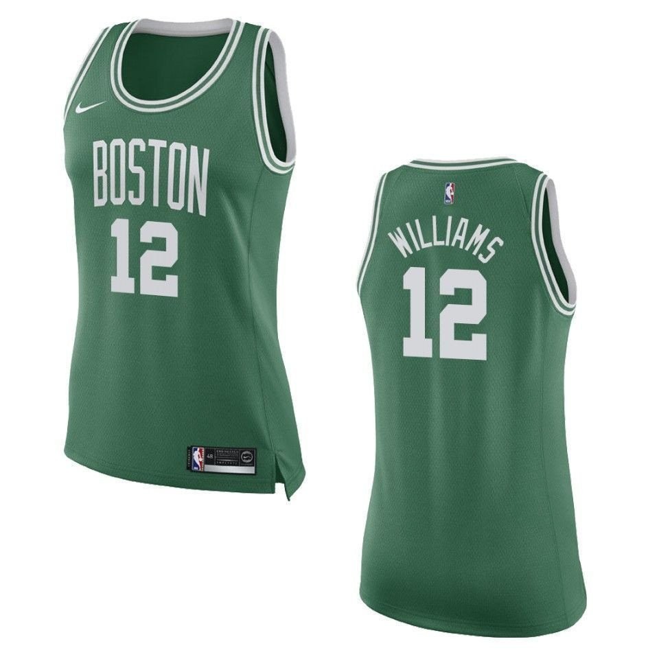 Women's Boston Celtics Grant Williams #12 Icon Swingman Jersey Green