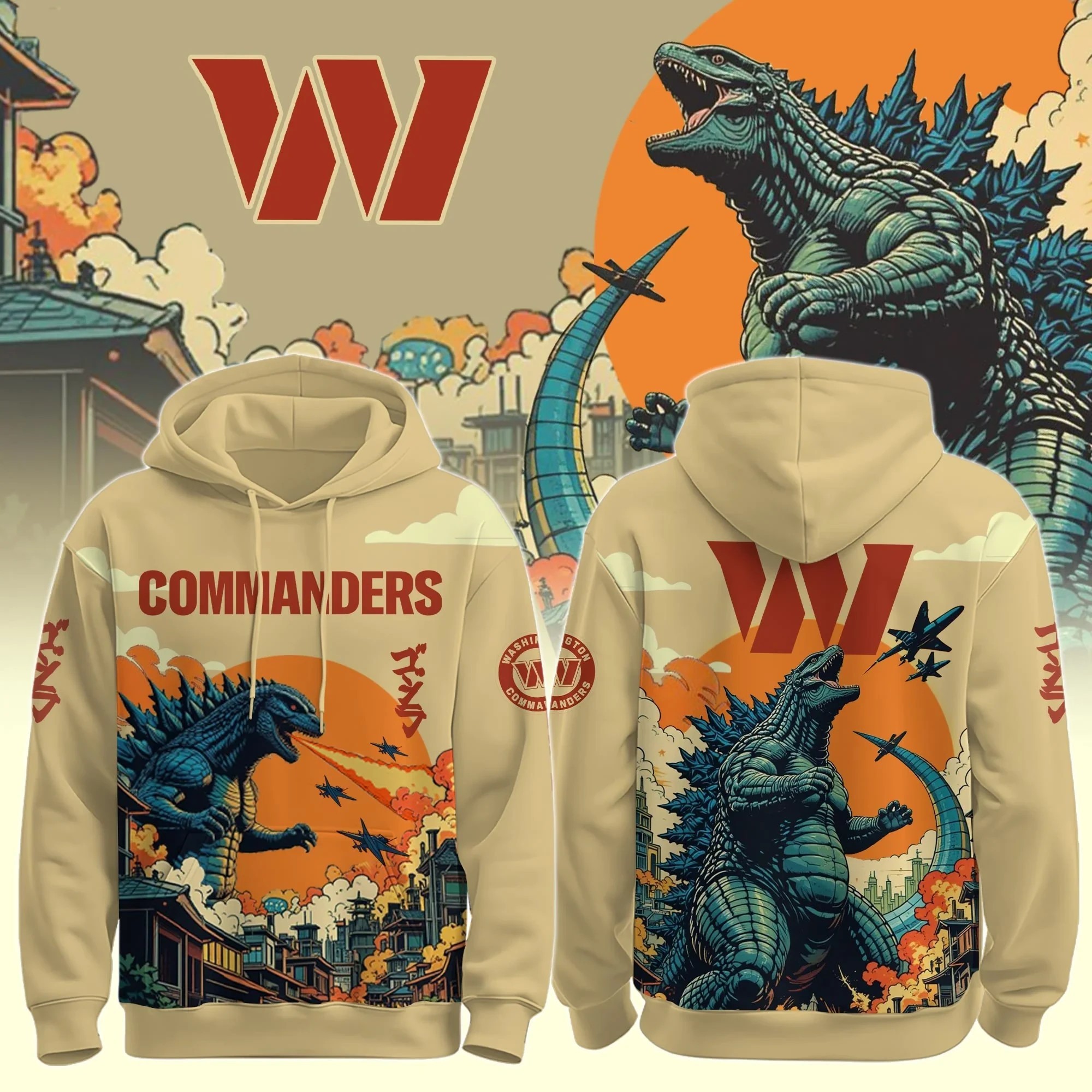 Musemora - Unisex Washington Commanders Hoodie