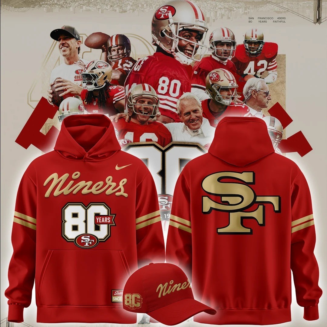 Musemora - Unisex San Francisco 49ers Hoodie - Football
