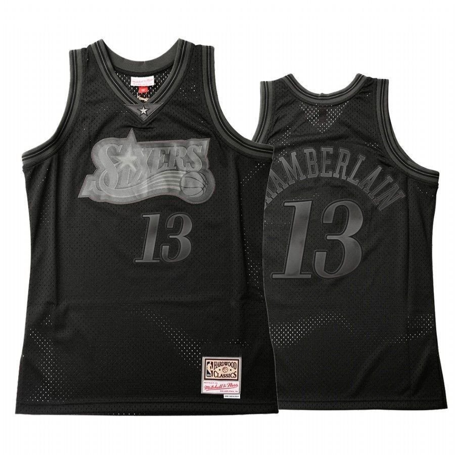 Men's Philadelphia 76ers Wilt Chamberlain 13 Throwback Tonal Jersey