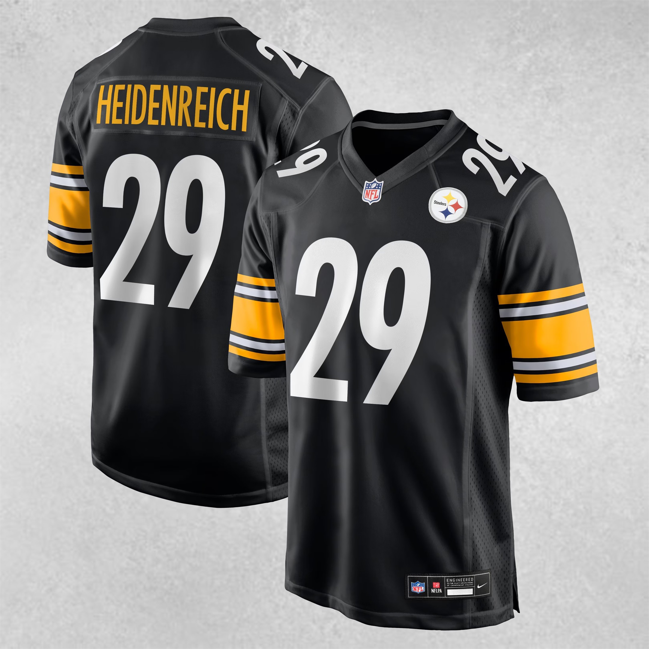 Musemora - Unisex Pittsburgh Steelers Jersey - Football