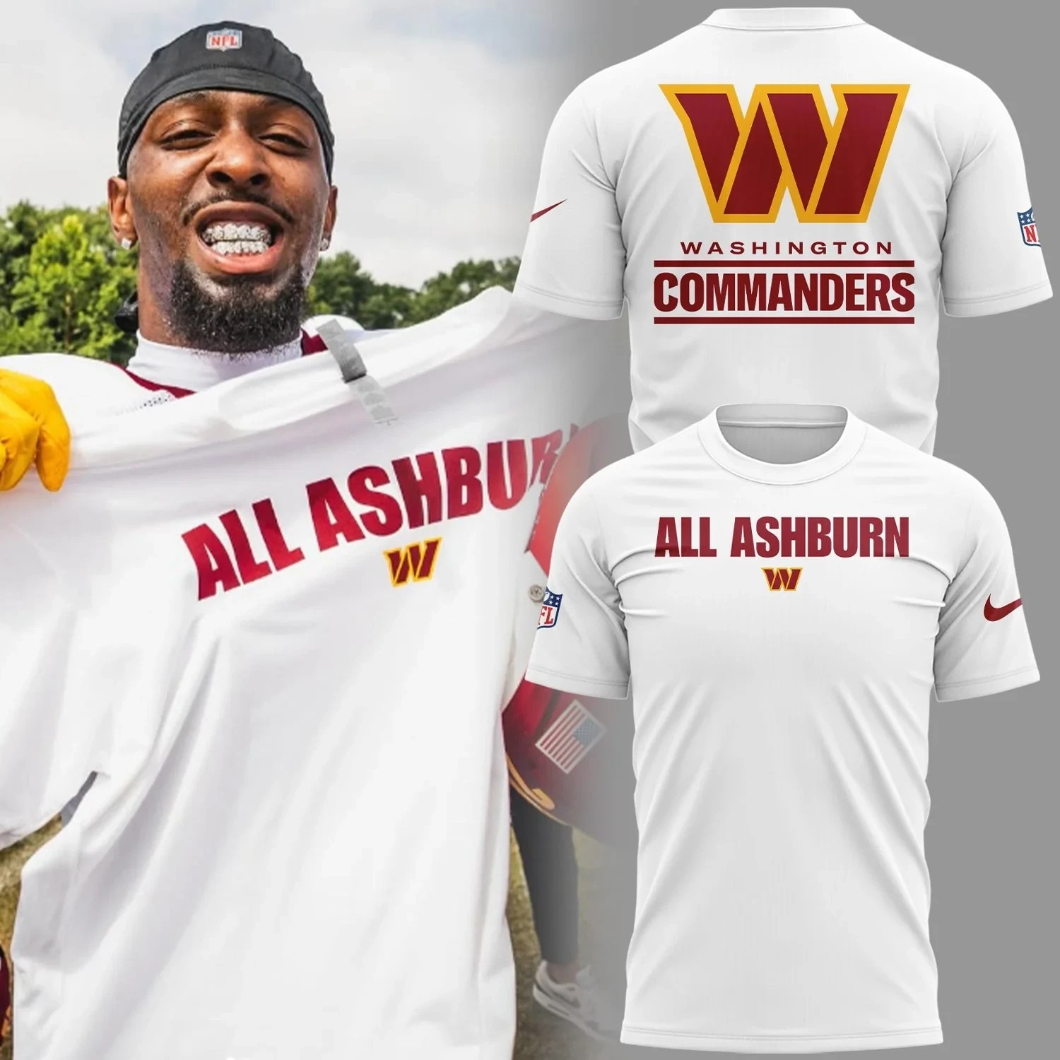 Musemora - Unisex Washington Commanders T-Shirt - Football