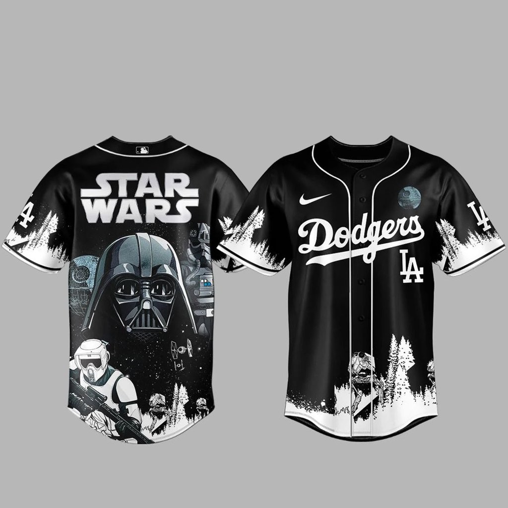 Los Angeles Dodgers x Star Wars 2026 Baseball Jersey Version 1