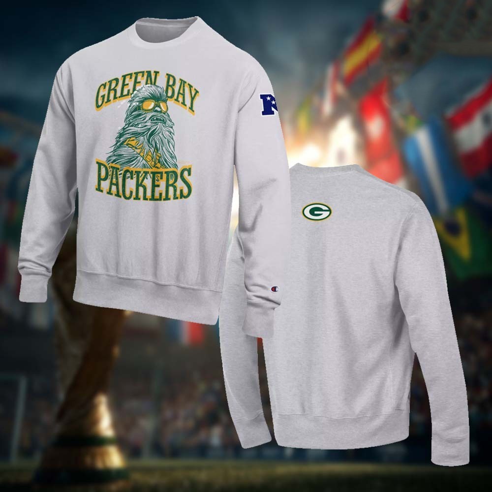 Musemora - Unisex Green Bay Packers Sweatshirt - Football Fan Gear