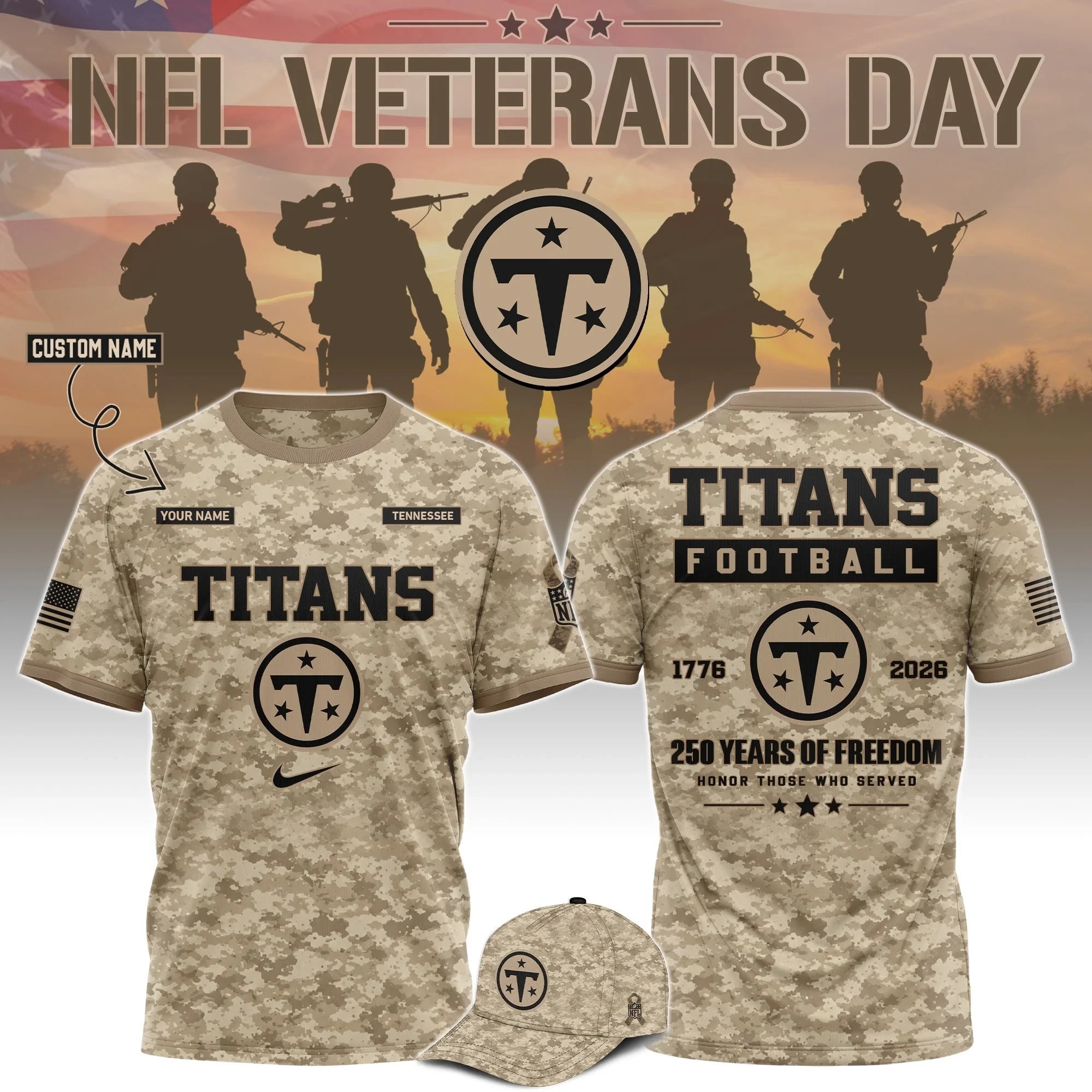 Musemora - Unisex Tennessee Titans T-Shirt