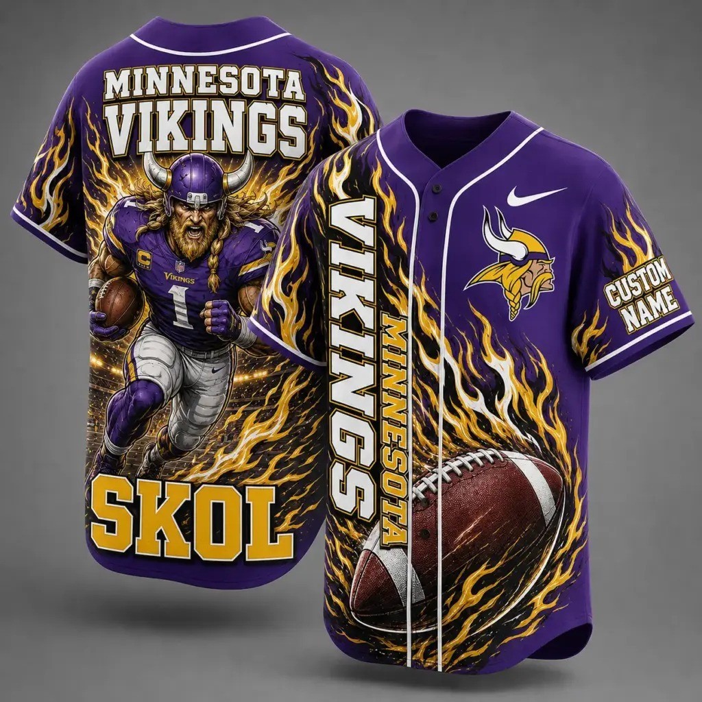 Musemora - Unisex Minnesota Vikings Jersey - Football