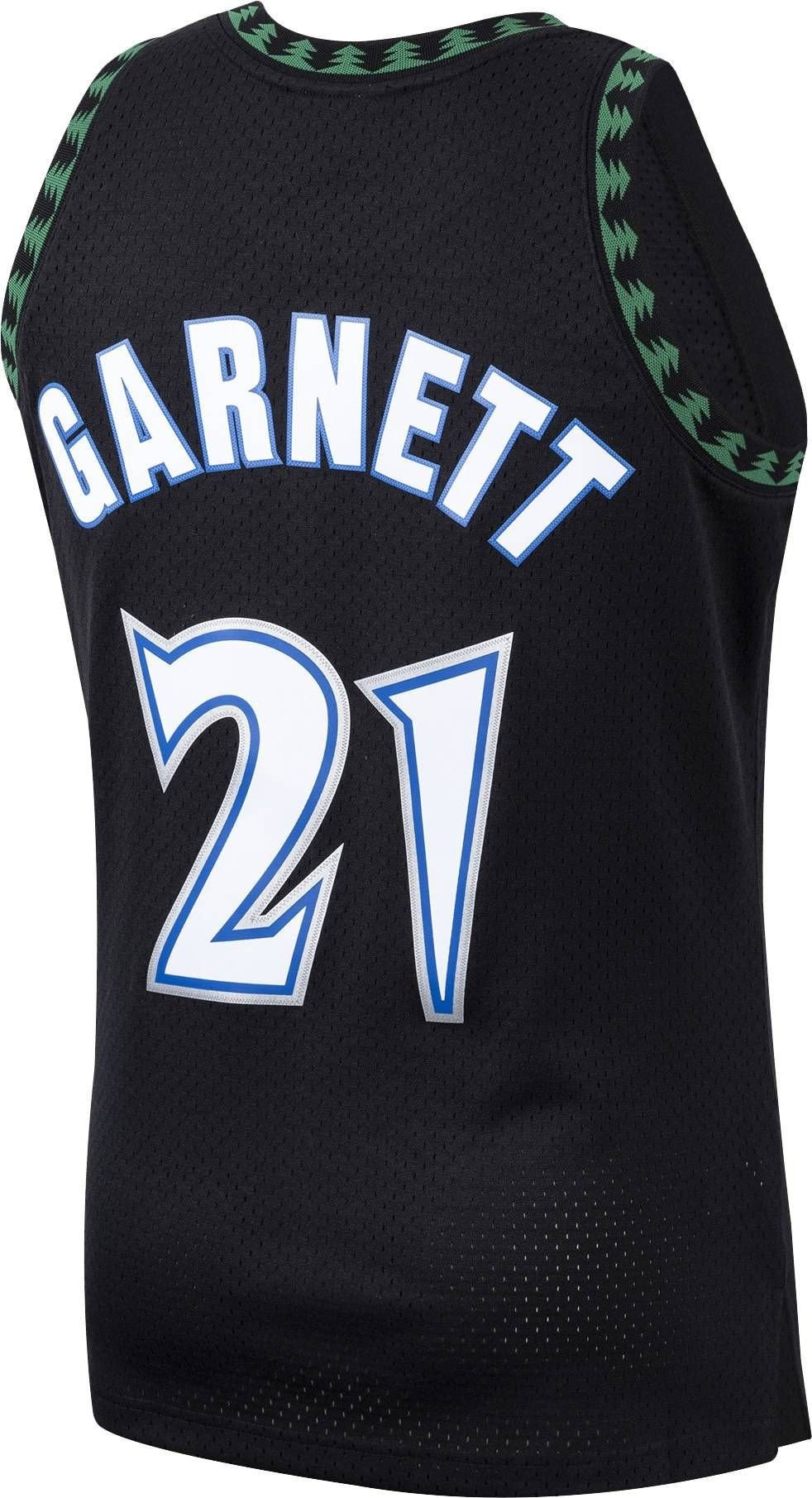 Mitchell Ness Men's Minnesota Timberwolves Kevin Garnett 21 Swingman Jersey - Image 3