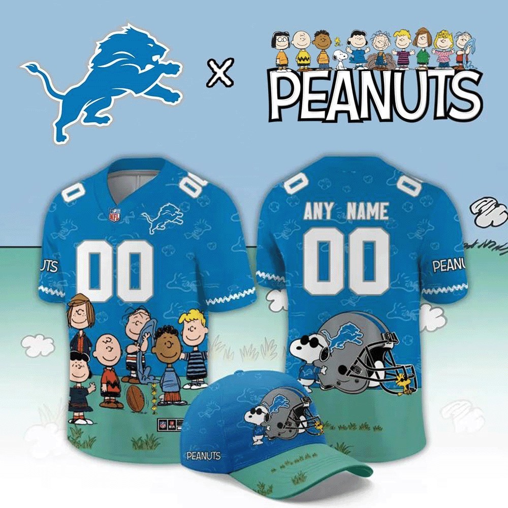 Musemora - Unisex Detroit Lions Jersey - Football