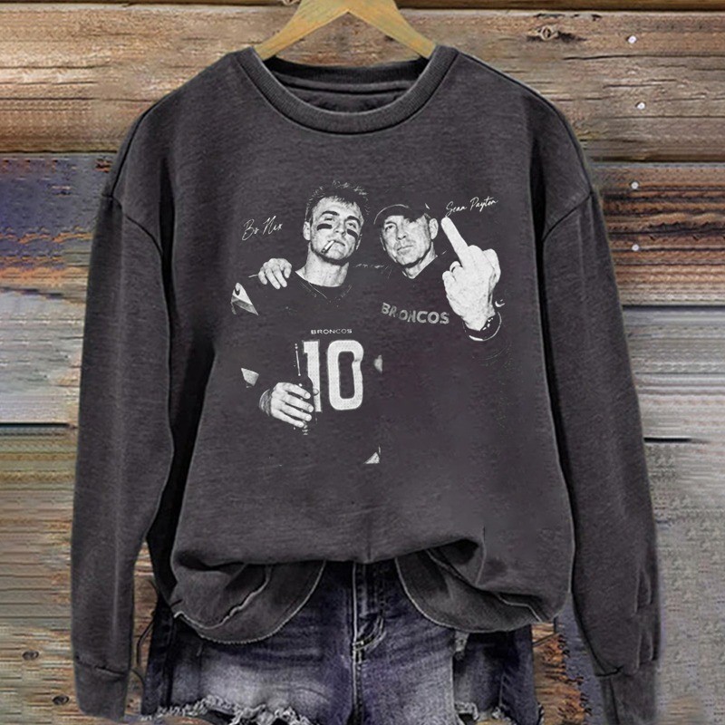 Musemora - Unisex Denver Broncos Sweatshirt - Football