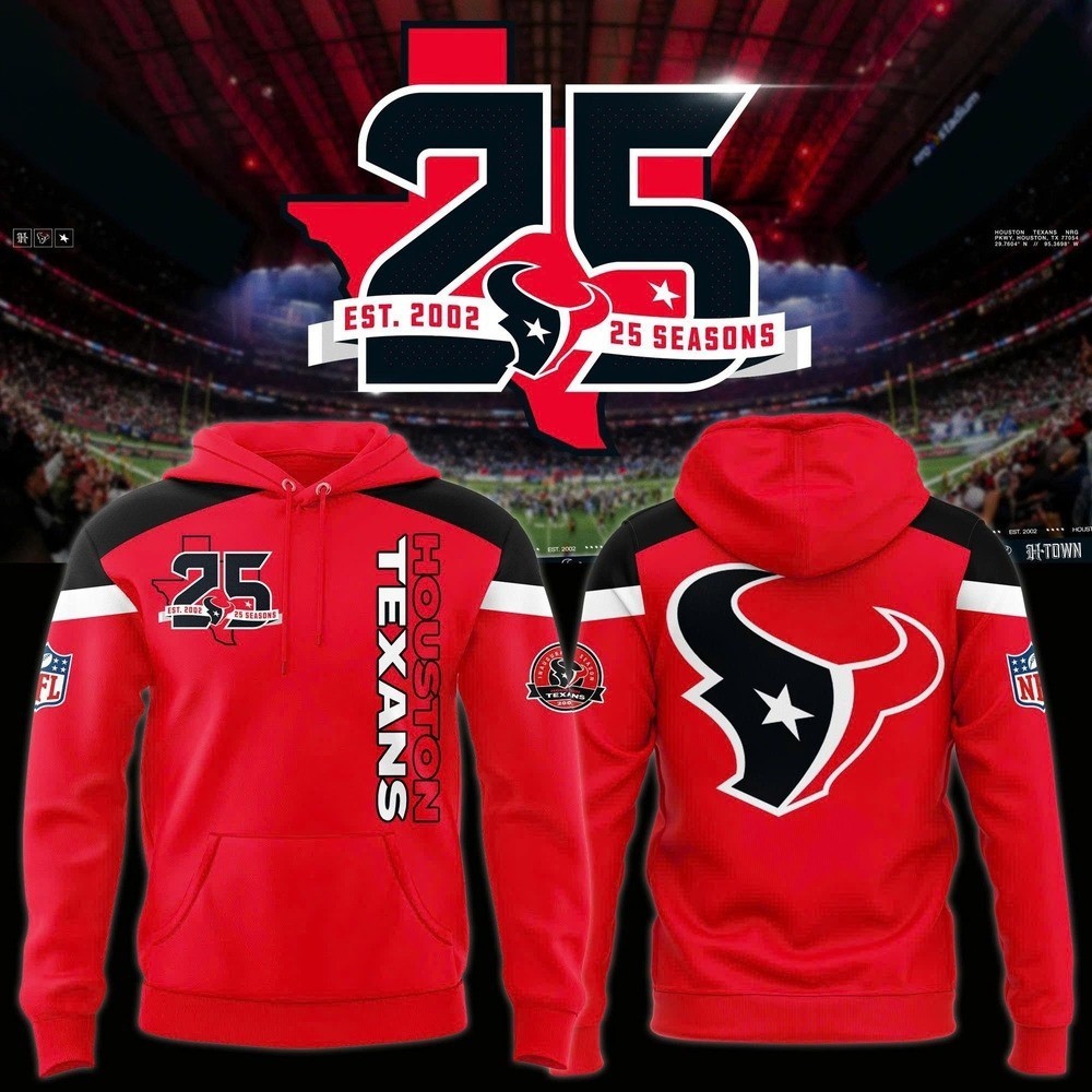 Musemora - Unisex Houston Texans Pullover Hoodie