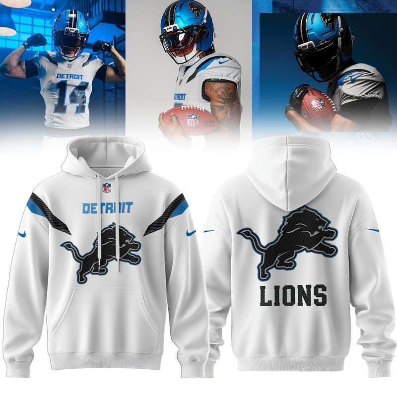 Musemora - Unisex Detroit Lions Hoodie - Game Day