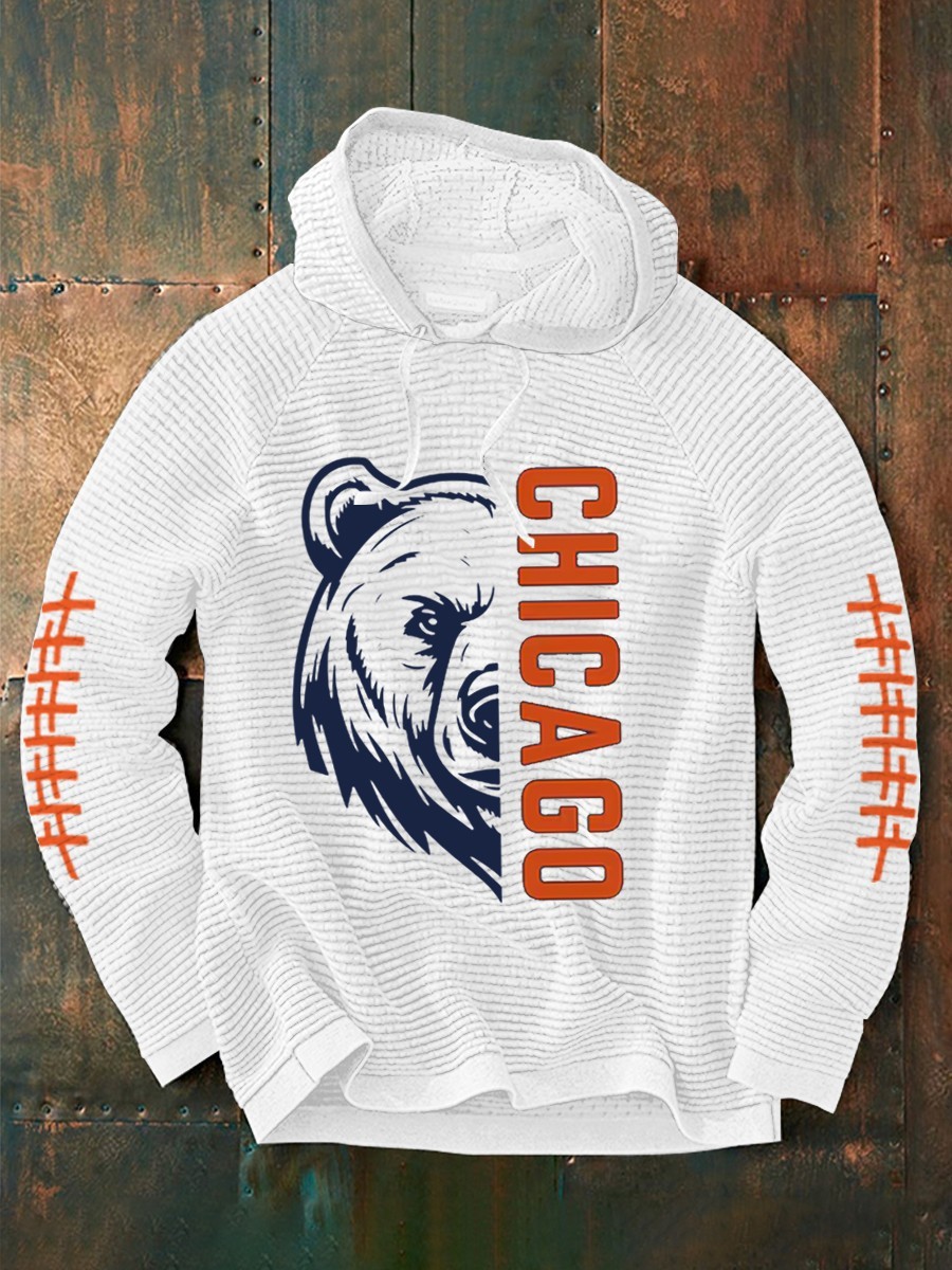 Musemora - Unisex Chicago Bears Hoodie - Game Day Football