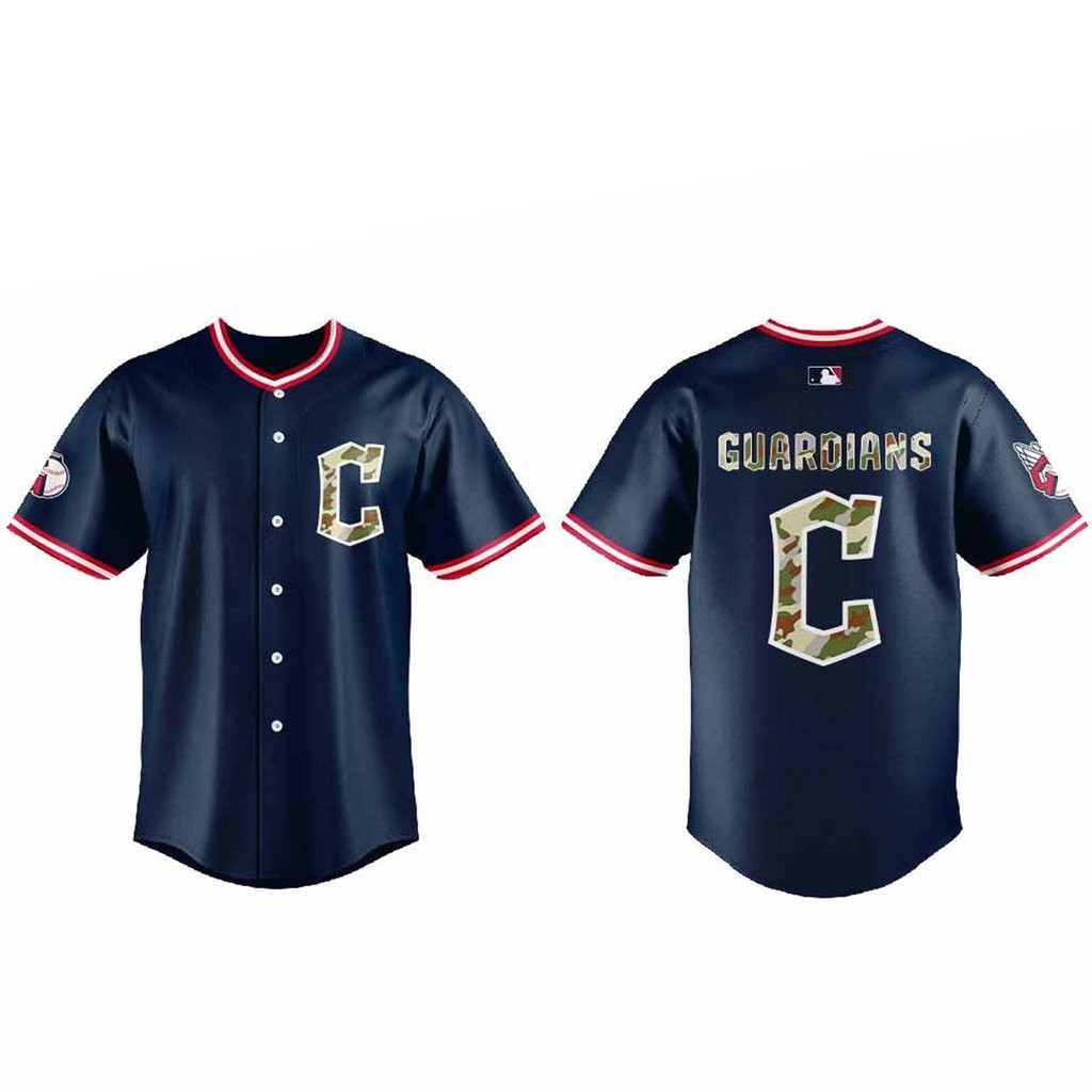Cleveland Guardians Armed Forces Night 2026 Baseball Jersey