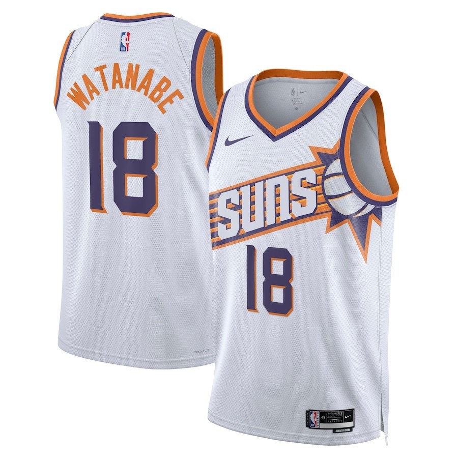 Yuta Watanabe Phoenix Suns 2023/24 Swingman Jersey Association Edition White