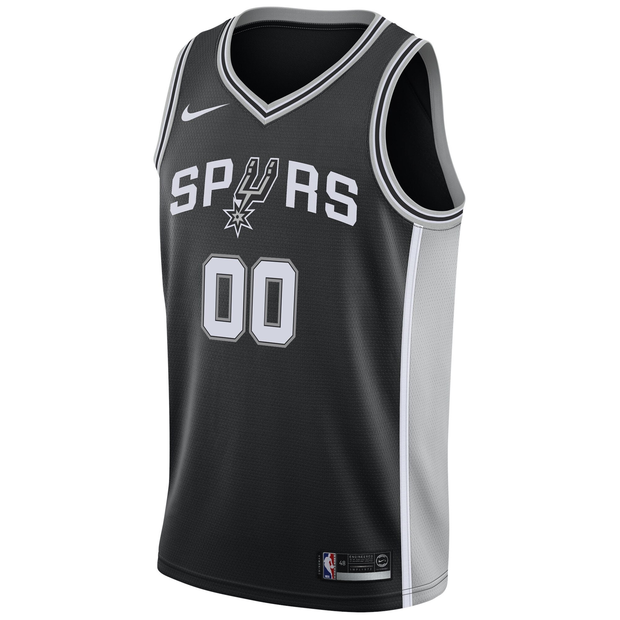 San Antonio Spurs Icon Swingman Custom Jersey Mens - Multicolor Sizes S-3XL