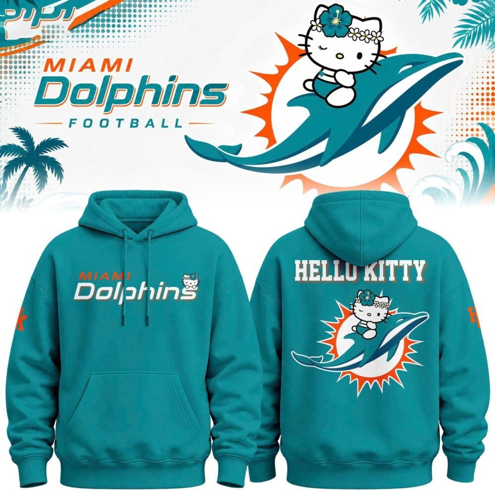 Musemora - Unisex Miami Dolphins Hoodie - Football