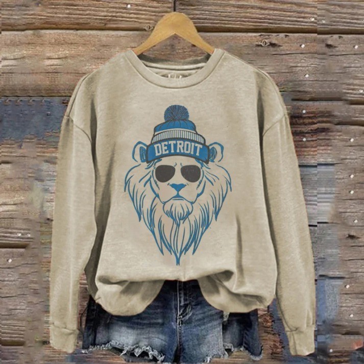 Musemora - Unisex Detroit Lions Sweatshirt - Football