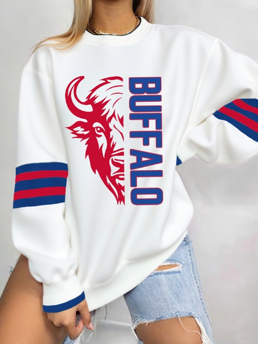 Musemora - Women's Buffalo Bills Sweatshirt - Football