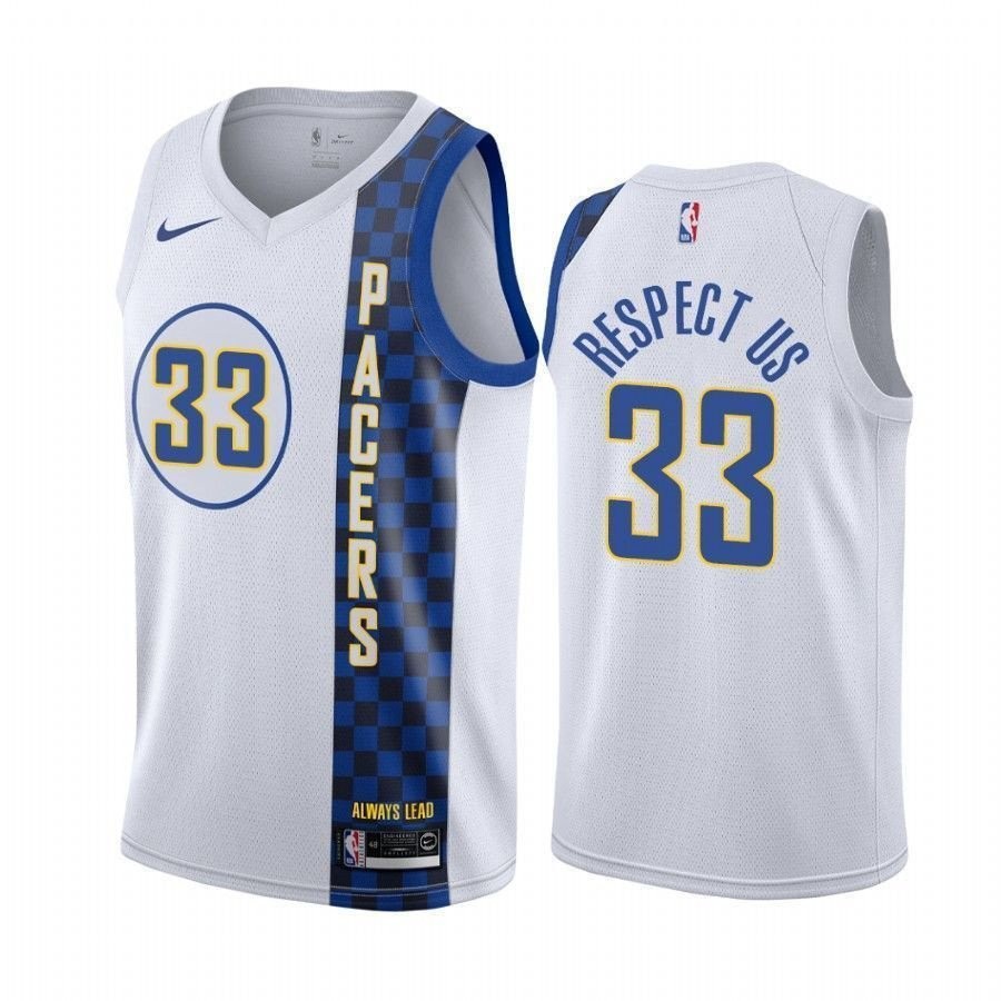 Myles Turner Respect Us Pacers City Multicolor Jersey Unisex Adult