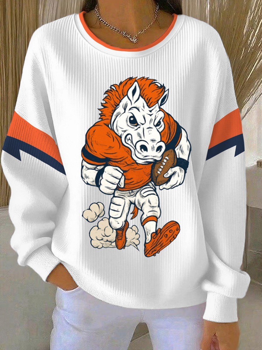 Musemora - Unisex Denver Broncos Sweatshirt - Football
