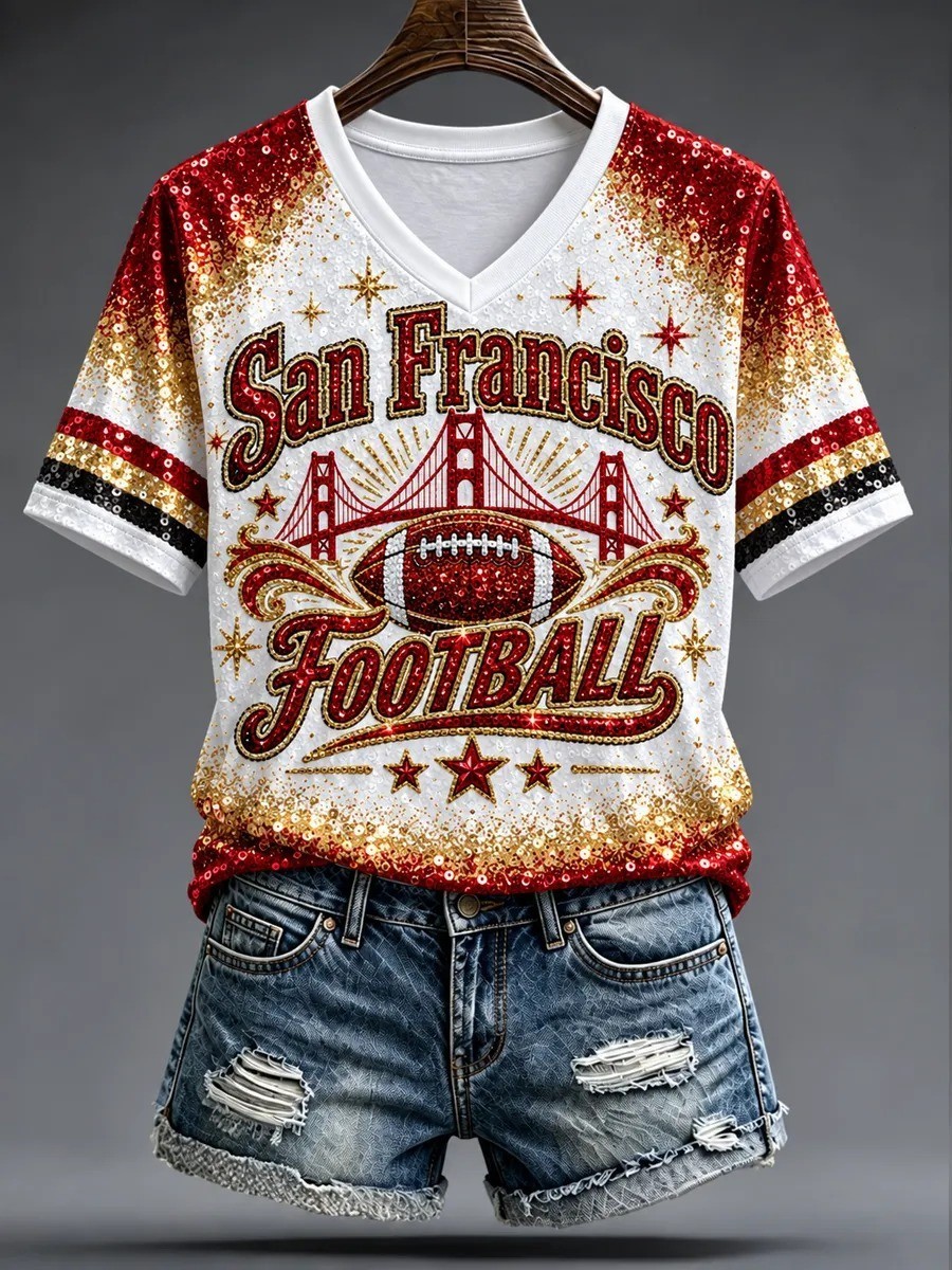 Musemora - Unisex San Francisco 49ers T-Shirt - Football