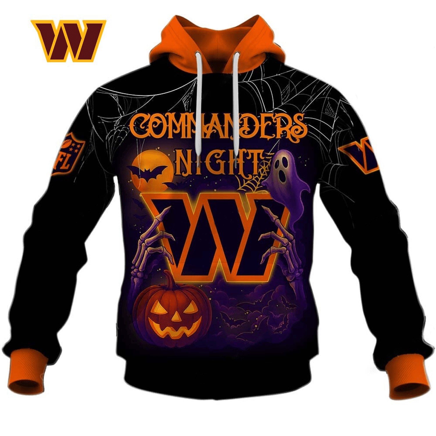 Musemora - Unisex Washington Commanders Hoodie - Game Day Football