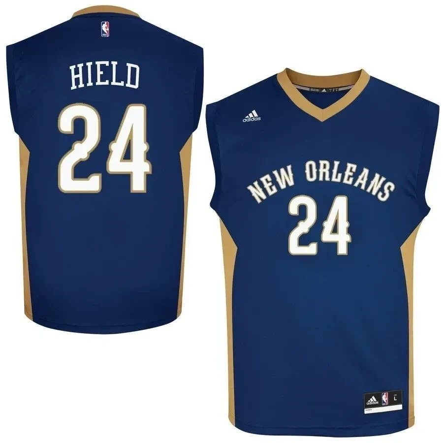 Buddy Hield New Orleans Pelicans Jersey - Navy - Image 2