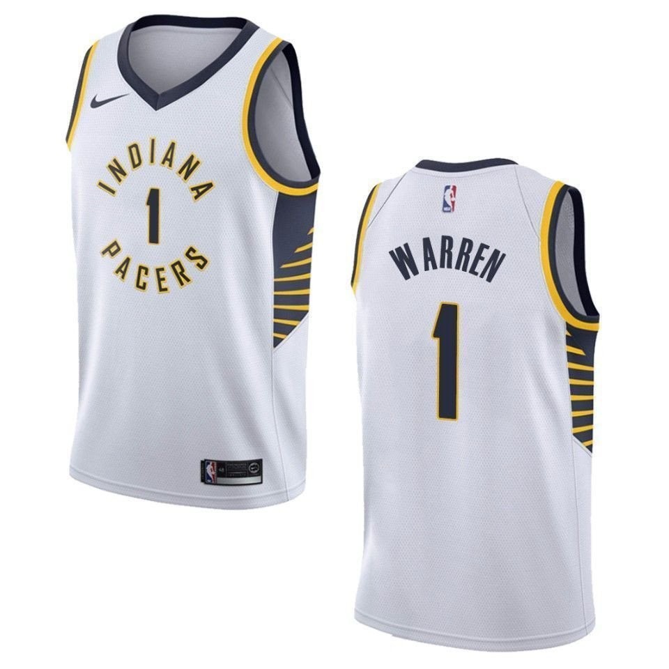 Men's Indiana Pacers T.J. Warren Association Swingman Jersey White S-3XL