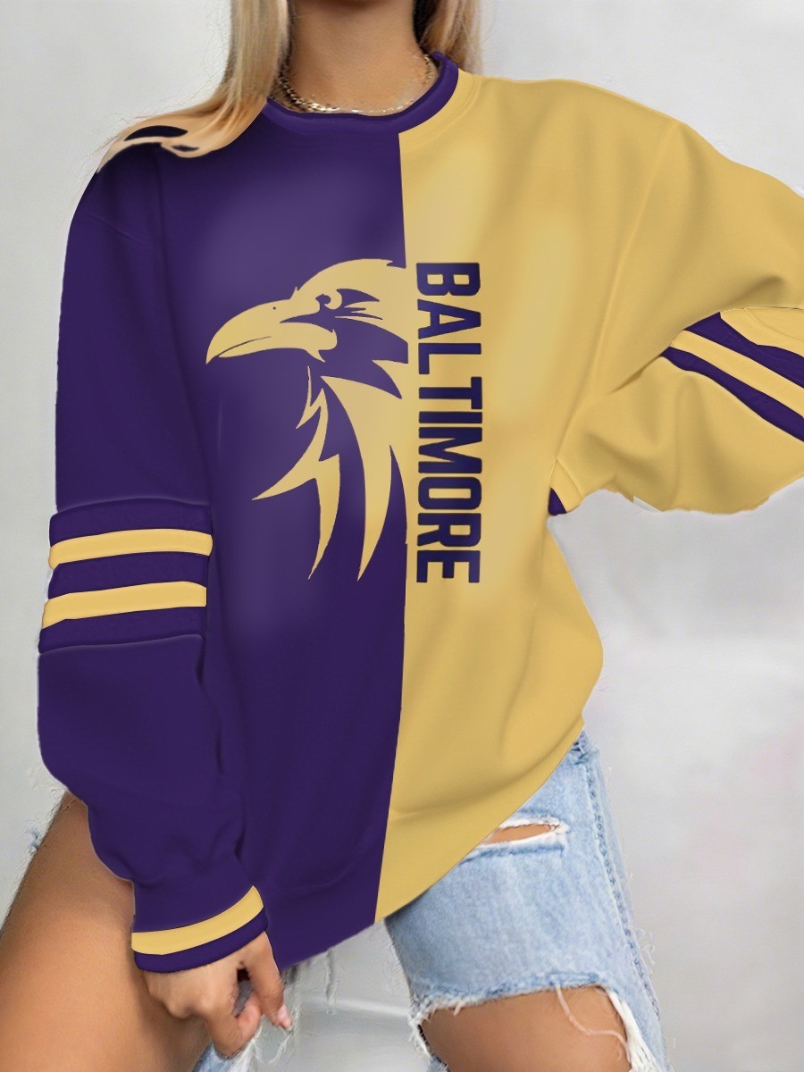 Musemora - Unisex Baltimore Ravens Sweatshirt - Football