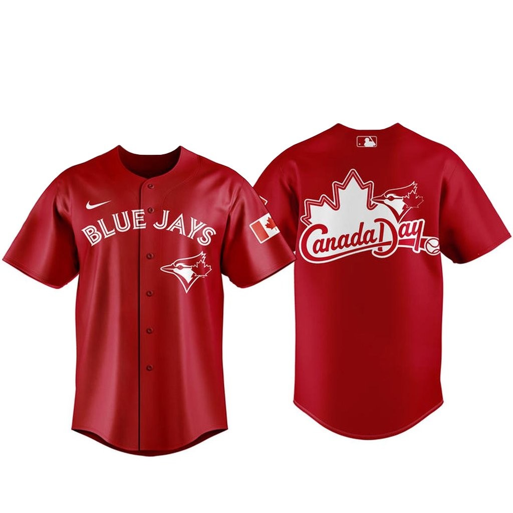 Toronto Blue Jays Celebration Canada Day 2026 Baseball Jersey