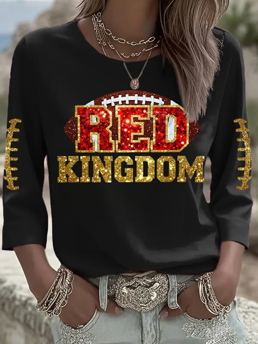 Musemora - Women's Kansas City Chiefs Long Sleeve Shirt - Football