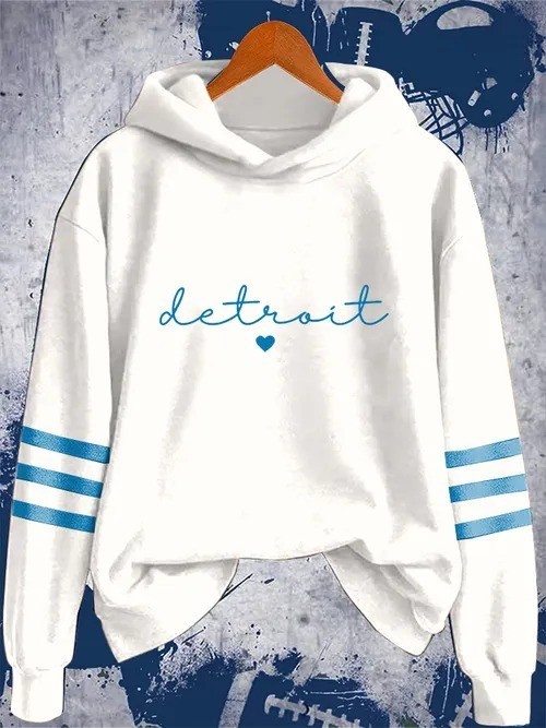 Musemora - Unisex Detroit Lions Hoodie - Football