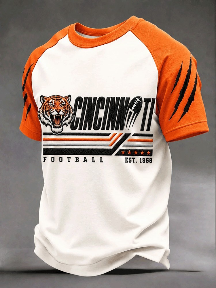 Musemora - Unisex Cincinnati Bengals T-Shirt - Game Day Football